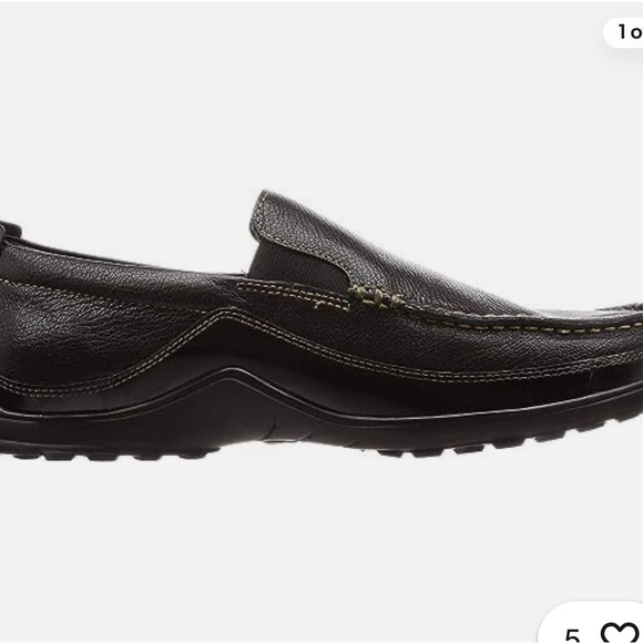 Cole Haan Tucker Venetian Men Size 8.5M Leather Slip On Dress Loafer, Black. - Picture 2 of 5